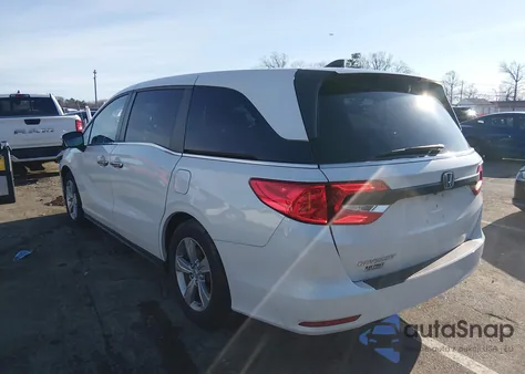 2020 Honda Odyssey Ex-L/Ex-L W/Navi Res from USA, damaged, VIN 5FNRL6H79LB030400